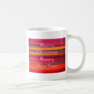 Vrolijk Kerstfeest Gelukkig Nieuwjaar Collectie Koffiemok