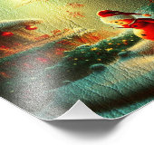 Vrolijk kerstfeest, gelukkig Nieuwjaar! Foto Afdruk (Hoek)