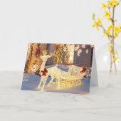 **VROLIJK KERSTFEEST & GELUKKIG NIEUWJAAR** KAART (Gele Bloem)