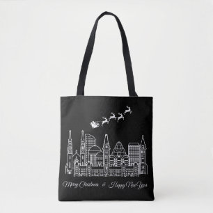 Vrolijk Kerstfeest Gelukkig Nieuwjaar Ottawa Canad Tote Bag
