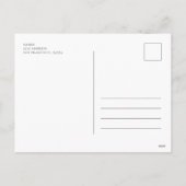 vrolijk kerstfeest. Gelukkig nieuwjaar. Pijnbomen. Feestdagenkaart (Achterkant)