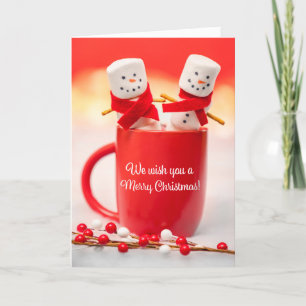 Vrolijk Kerstfeest Gelukkig Nieuwjaar van ons beid Feestdagen Kaart