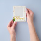 Vrolijk kerstfeest/gelukkig nieuwjaar (we zijn erb flyer (Hand)