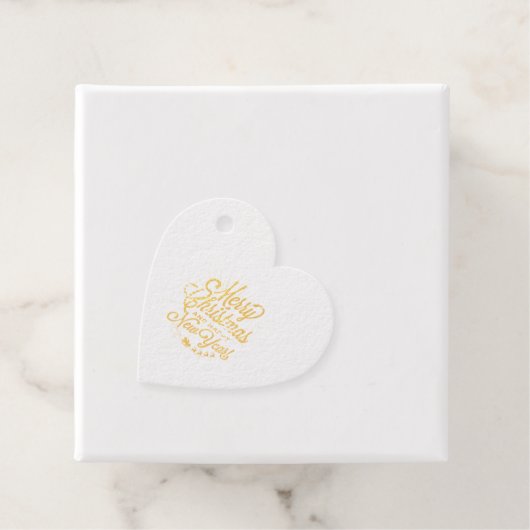 Vrolijk kerstfeest Gepersonaliseerd Bedankjes Labels (Met doos)