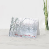 Vrolijk kerstfeest - Gepersonaliseerd Feestdagen Kaart (Voorkant)