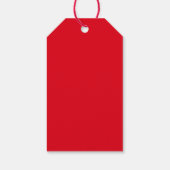 Vrolijk Kerstfeest Gepersonaliseerde Kattenfoto Va Cadeaulabel (Achterkant)