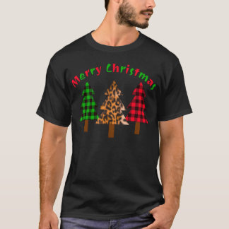 Vrolijk Kerstfeest Geplaagd Kerstvreugde Kerstfrie T-shirt