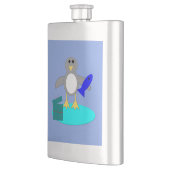 Vrolijk kerstfeest Gevist pinguïns Flacon (Links)