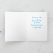 Vrolijk kerstfeest geweldige kleinkind kaart (Binnen)