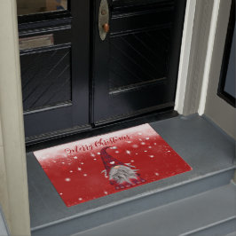 Vrolijk kerstfeest Gnome Doormat Deurmat