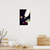 Vrolijk kerstfeest! God zegene ons, iedereen. Poster (Keuken)