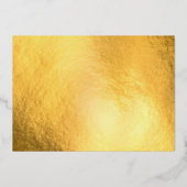 Vrolijk kerstfeest Gold Foil Multi Photo - White Folie Uitnodiging (Achterkant)