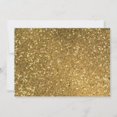 Vrolijk kerstfeest Gold Glitter Multi Photo (Achterkant)