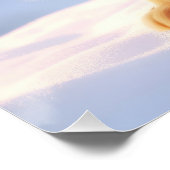 Vrolijk kerstfeest, Golden Retriever Dog 01 - Happ Perfect Poster (Hoek)