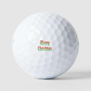 Vrolijk kerstfeest, golfballen