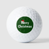 Vrolijk kerstfeest golfballen (Voorkant)