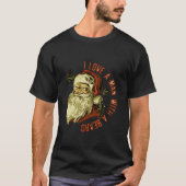 Vrolijk Kerstfeest: Grappige Kerstman T-shirt (Voorkant)