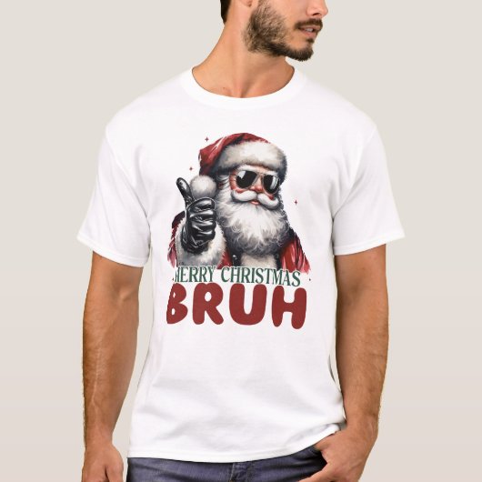 Vrolijk kerstfeest, grappige vakantie t-shirt (Voorkant)