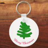 Vrolijk kerstfeest. Greeting. Sleutelhanger (Voorkant)