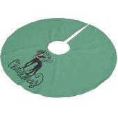 Vrolijk kerstfeest Greyhound rendier Kerstboom Rok (Gekanteld)