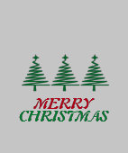 Vrolijk kerstfeest, grijs zoet (Kraag)