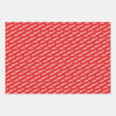 Vrolijk kerstfeest, groen Terrazzo Pattern Holiday Inpakpapier Vel (Voorkant 3)