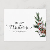 Vrolijk Kerstfeest Groet Kerstmis Kaart (Voorkant)