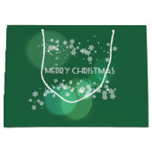 Vrolijk kerstfeest Groot Cadeauzakje (Voorkant)