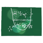 Vrolijk kerstfeest Groot Cadeauzakje (Achterkant)