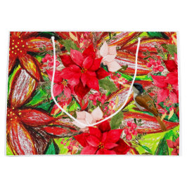 Vrolijk kerstfeest! groot cadeauzakje