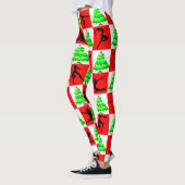 VROLIJK KERSTFEEST GYMNASTIEK LEGGINGS (Links)