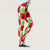 VROLIJK KERSTFEEST GYMNASTIEK LEGGINGS (Rechts)