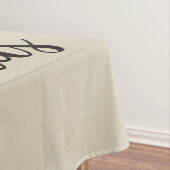 Vrolijk Kerstfeest Haarstylist Kapsalon Xmas Hair Tafelkleed (Voorbeeld)