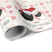 Vrolijk kerstfeest HABIBI de heer Mrs Egg Gift Wra Cadeaupapier (Rol Hoek)