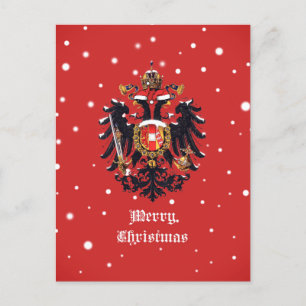 "Vrolijk kerstfeest" Habsburg Briefkaart