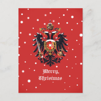 "Vrolijk kerstfeest" Habsburg Briefkaart