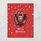 "Vrolijk kerstfeest" Habsburg Briefkaart (Voorkant)