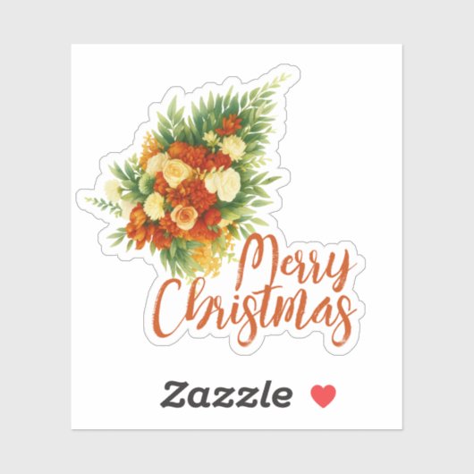 Vrolijk Kerstfeest Halloween Nieuwjaar Sticker (Vel)