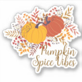 Vrolijk Kerstfeest Halloween Nieuwjaar Sticker (Voorkant)