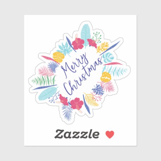 Vrolijk Kerstfeest Halloween Nieuwjaar Sticker (Vel)