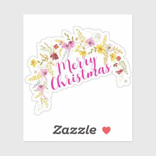 Vrolijk Kerstfeest Halloween Nieuwjaar Sticker (Vel)