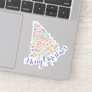 Vrolijk Kerstfeest Halloween Nieuwjaar Sticker