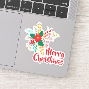 Vrolijk Kerstfeest Halloween Nieuwjaar Sticker