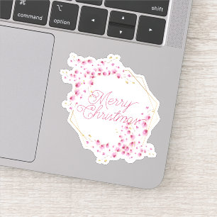 Vrolijk Kerstfeest Halloween Nieuwjaar Sticker