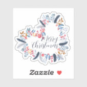 Vrolijk Kerstfeest Halloween Nieuwjaar Sticker (Vel)