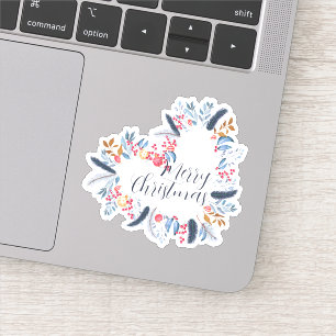 Vrolijk Kerstfeest Halloween Nieuwjaar Sticker