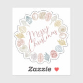 Vrolijk Kerstfeest Halloween Nieuwjaar Sticker (Vel)