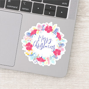 Vrolijk Kerstfeest Halloween Nieuwjaar Sticker