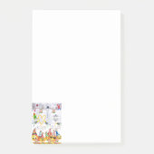 Vrolijk kerstfeest Happy Birthday Bloemen Notities Post-it® Notes (Voorkant)