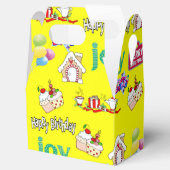 Vrolijk Kerstfeest Happy Birthday Gable Favoriete  Bedankdoosjes (Geopend)